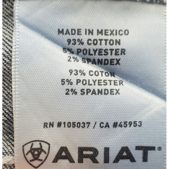 Ariat Real Denim Womens 33L RN105037 Blue Jeans Boot Cut 34" Inseam - Picture 5 of 6